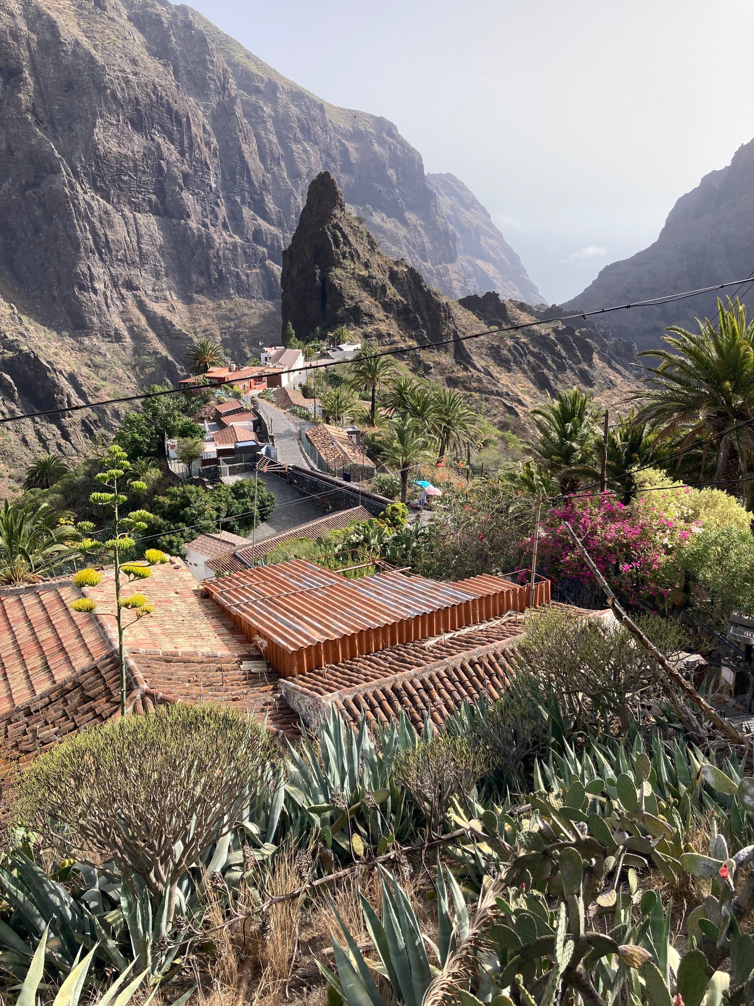 Masca gorge village